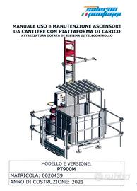 Ascensore da cantiere