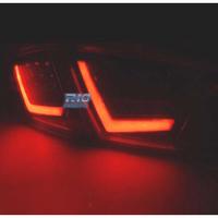 FANALI PER SEAT LEON 1P 09-12 LIGHT BAR ROSSO AFFU