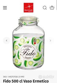 Tre vasi ermetici Rocco Bormioli 5 litri 