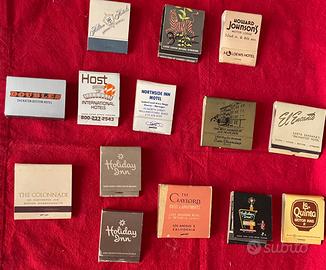 Fiammiferi vintage Hotel Usa