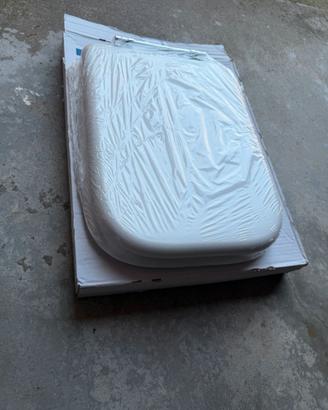Copriwater nuovo per ideal standard conca bianco