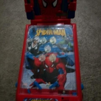 Flipper portatile rosso Spiderman