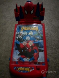 Flipper portatile rosso Spiderman