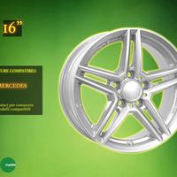 Cerchi in Lega 16" per Mercedes