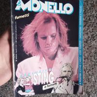 Rivista Il Monello N 25 Esclusivo Sting a Fumetti