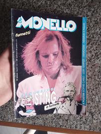 Rivista Il Monello N 25 Esclusivo Sting a Fumetti