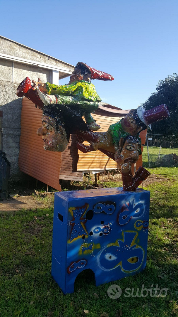 Cannone spara coriandoli per carnevale - Collezionismo In vendita