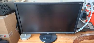 acer LCD  monitor 24 pollici