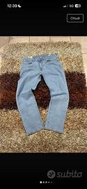 Jeans H&M Celeste Chiaro Straight Fit – Come Nuovi