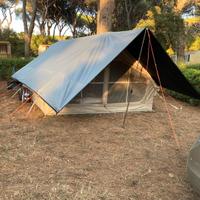 Tenda gonfiabile glamping 3x4 m – come nuova – com