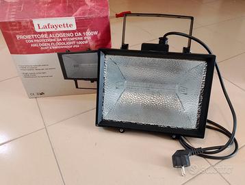 Faro, proiettore alogeno 1000w per esterno
