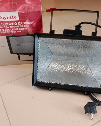Faro, proiettore alogeno 1000w per esterno
