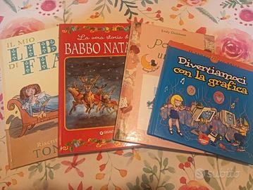 Set 4 libri per bambini