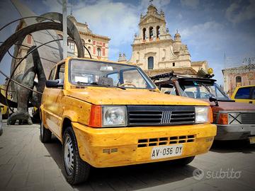 Fiat Panda 141 effetto legno