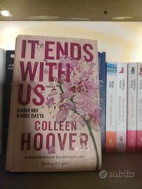 libro it ends with us ,colleen Hoover come nuovo 
