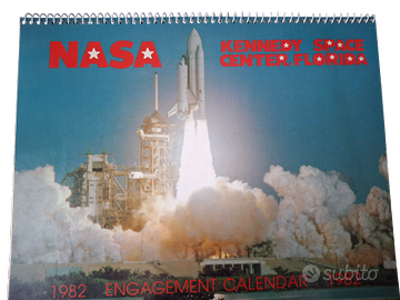 NASA Kennedy Space Center Florida 1982 Calendario