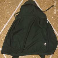 felpa verde con zip