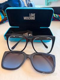 Occhiali Love Moschino : blue  e inserto sole