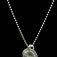 COLLANA TIFFANY ARGENTO