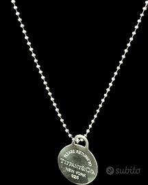COLLANA TIFFANY ARGENTO