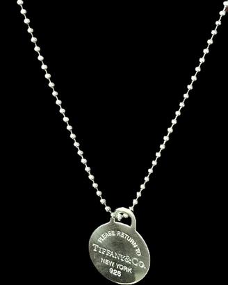 COLLANA TIFFANY ARGENTO