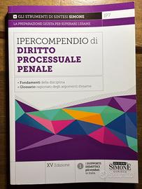 Ipercompendio di diritto processuale penale SIMONE
