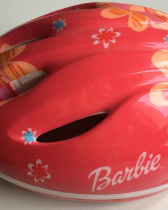 Casco rosa BARBIE bicicletta pattini monopattini