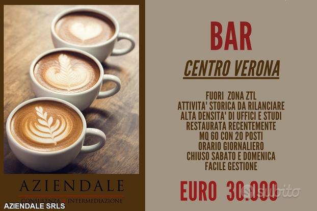 Aziendale-bar giornaliero in centro a euro 30.000