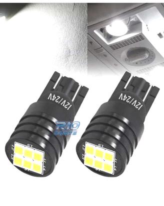 LED BULBS BIANCO DIAMANTE W5W T10 - SERIE NERA