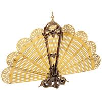 camino parascintille coda di pavone