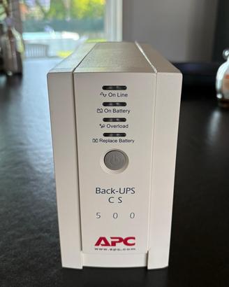 UPS APC BACK-UPS CS 500 BATTERIA NUOVA