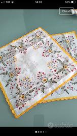 Coppia di fazzoletti vintage