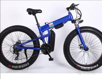 Bici elettrica ruota alta extra grassa