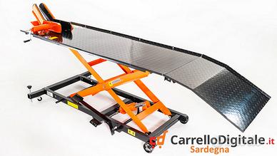 Sollevatore Idraulico Moto e Scooter - ponte moto