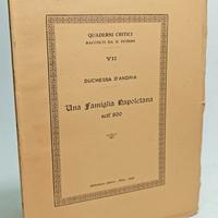 UNA FAMIGLIA NAPOLETANA NELL'800 DUCHESSA D’ANDRIA