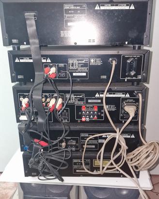 Impianto Stereo Hi-Fi Vintage KENWOOD