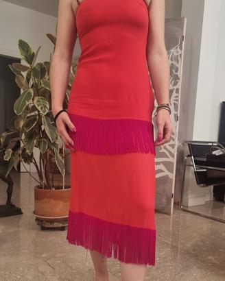 abito gai mattiolo couture TG 40 in pura seta