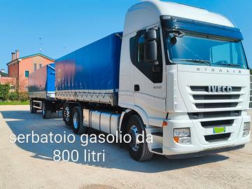 Autotreno IVECO Stralis 500 + rimorchio TABARRINI