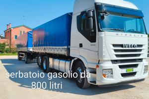 Autotreno IVECO Stralis 500 + rimorchio TABARRINI