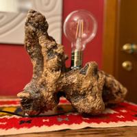 Lampada in legno  mare