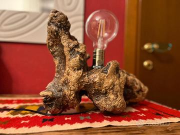 Lampada in legno  mare