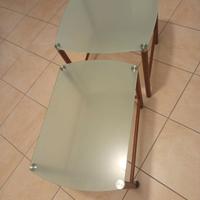 Coppia di tavolini