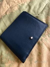 Portafoglio montblanc blu