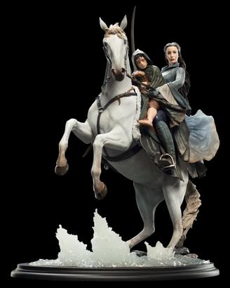Arwen and Frodo on Asfaloth WETA