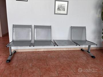 PANCHE CON SEDUTA PER SALA D'ASPETTO