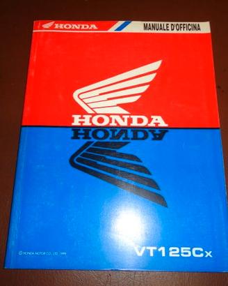 VT125 VT125C SHADOW manuale officina honda