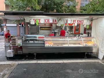 Autonegozio rosticceria usato scarrabile iveco