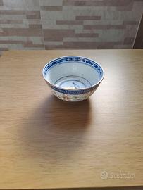 Posacenere Antivento Ceramica Strisce Colorate