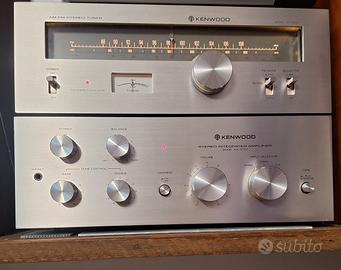 Amplificatore e Sintonizzatore Kenwood
