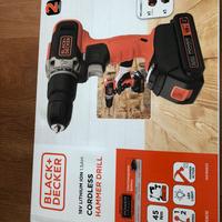 Black Decker  Trapano avvitatore a percussione